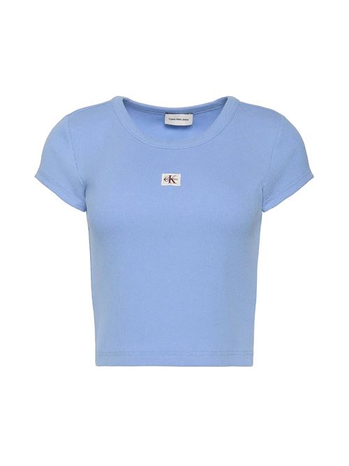 woven label 2x2 baby rib CALVIN KLEIN JEANS | LV047C200GC32